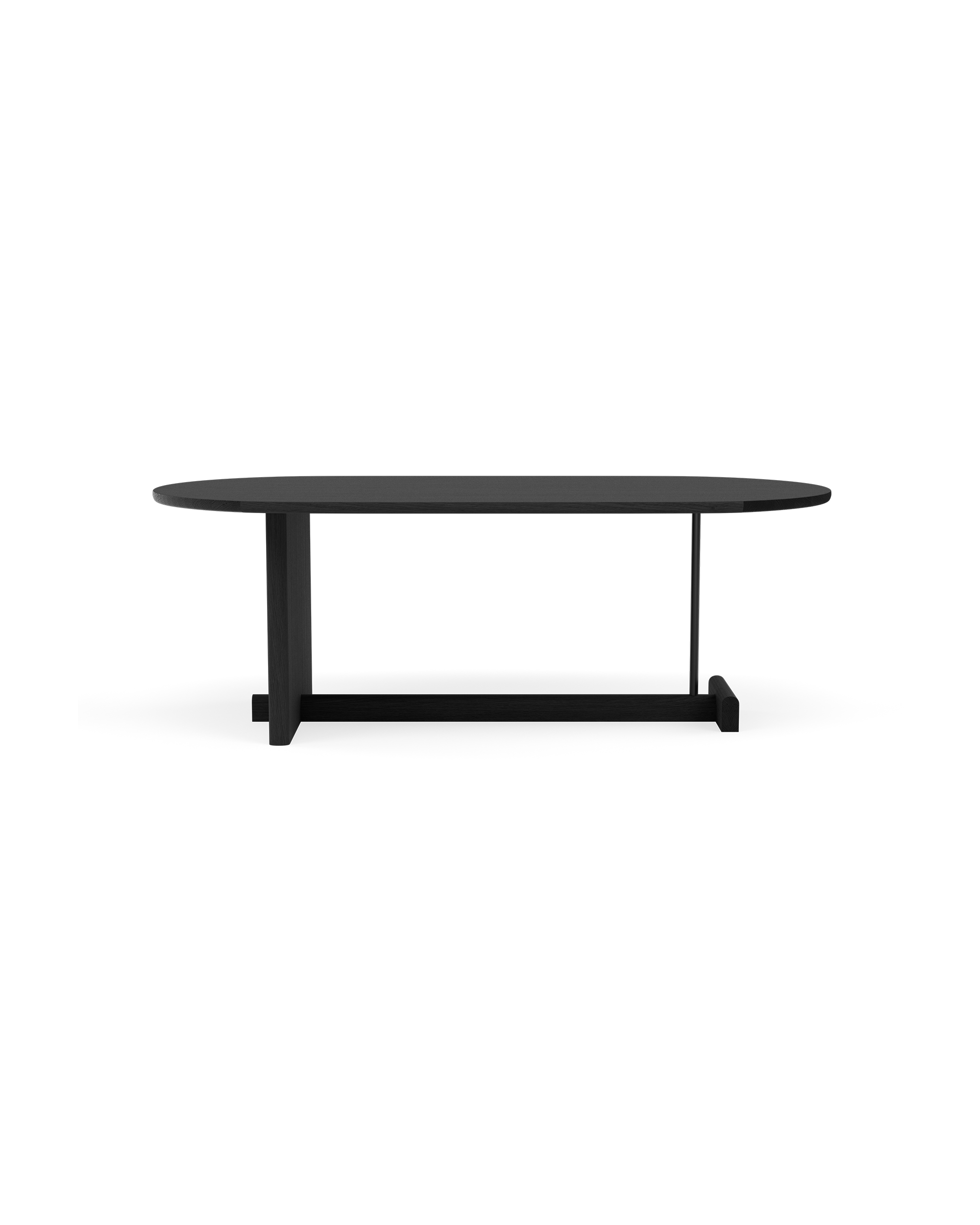 Koku Coffee Table Oval, High by Fogia